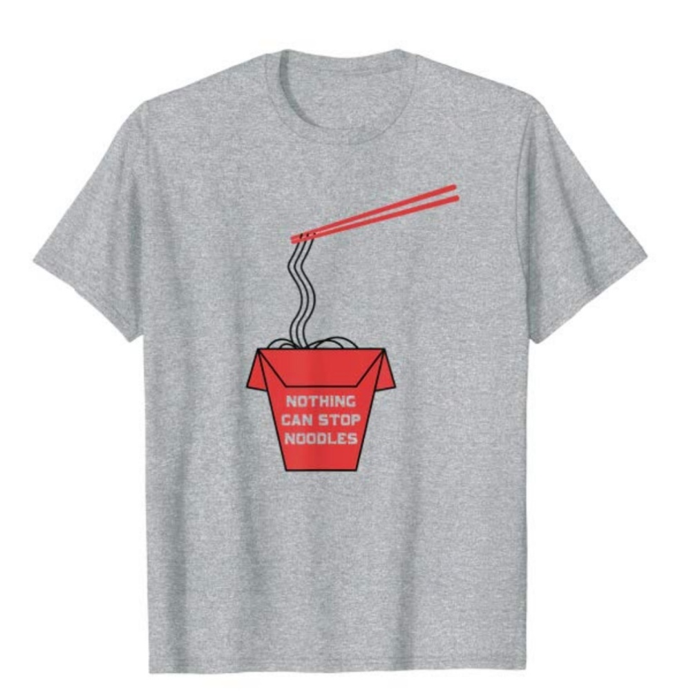 2 for $30 - Nothing Can Stop Noodles T-Shirt L